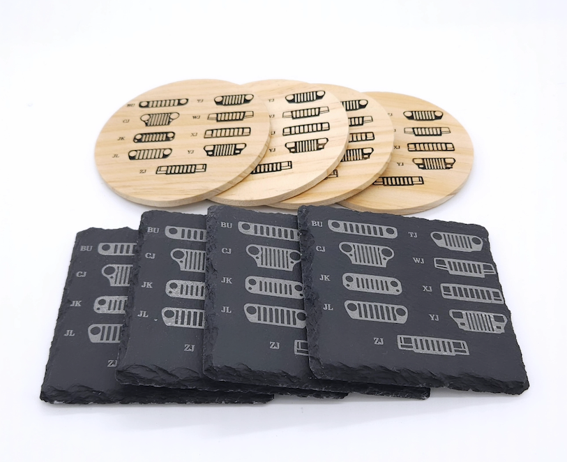 Jeep Grill Coasters